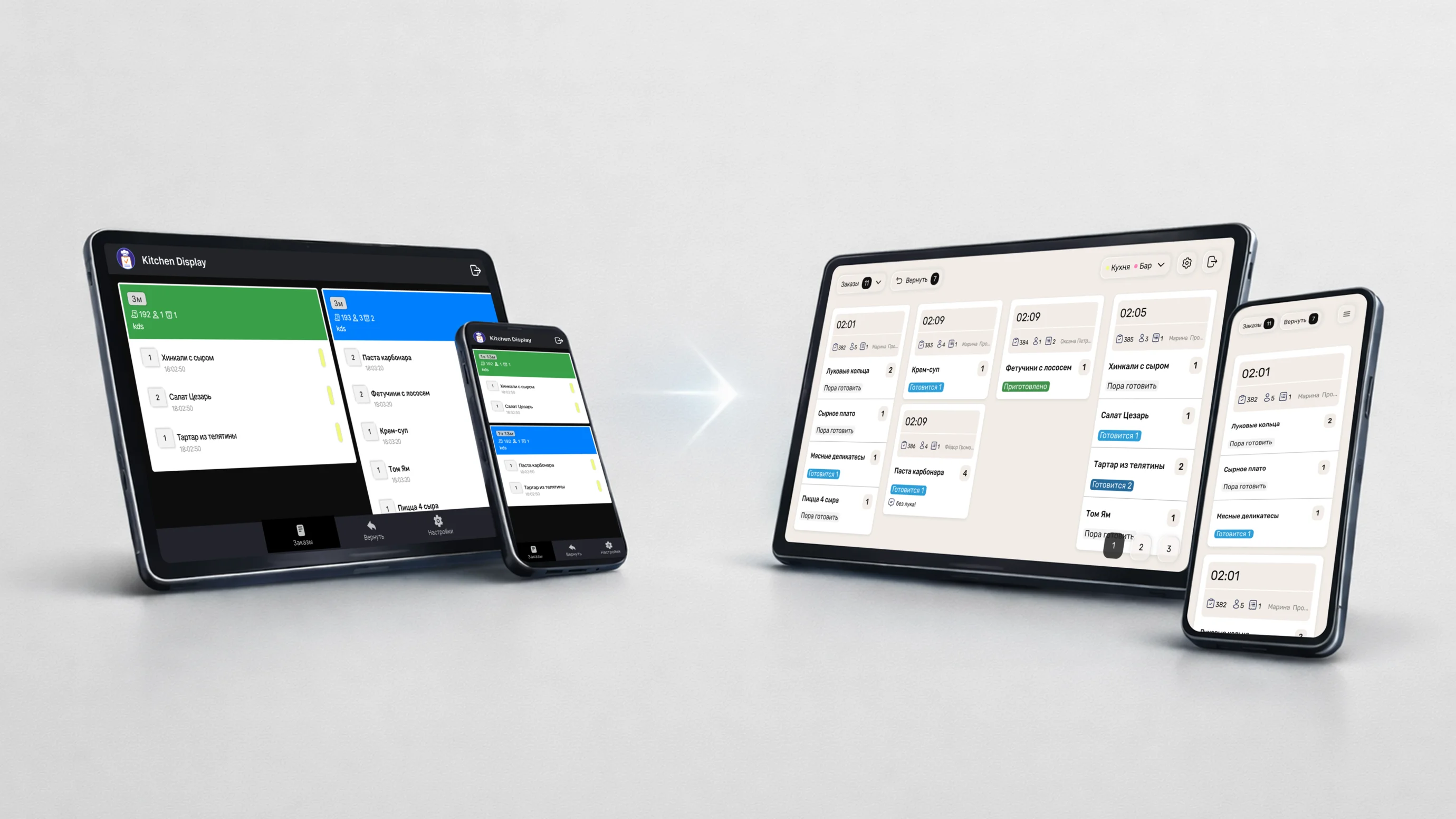 Редизайн мобильного приложения CABUS — обновлённый UI для планшетов и смартфонов
